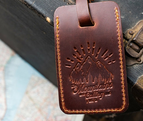 Leather Luggage Tags