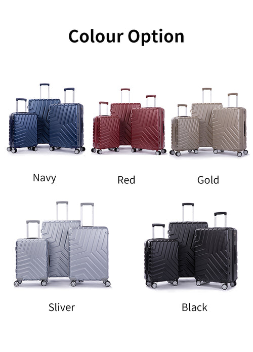 Suitcase Hardside Luggage Sets 3 Pieces