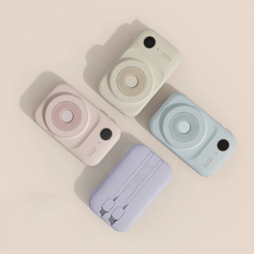 Magnetic Power Bank With Dual-Line